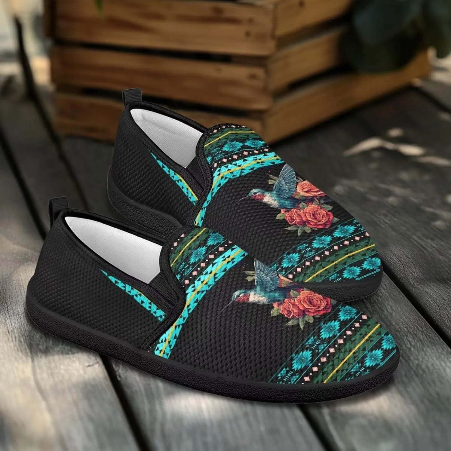 Women Casual Shoes Animals Print Running Sneakers Tennis Walking Casual Loafers US 5.5-10.5
