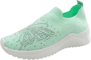 Women Shoes Soft Sole Casual Shoes Fashionable Flat Bottom Non Positioning Floral Casual Flat Sneaker Boots for Women Mesh