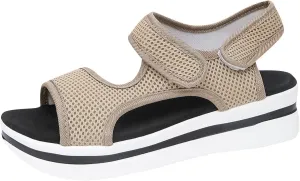Women's Breathable Orthopedic Sandals Comfortable Walking Arch Support Wide Fit Plantar Fasciitis Sport Athletic Hiking Outdoor Active Summer Dressy Soft Mat Diabetic Tennis Shoes