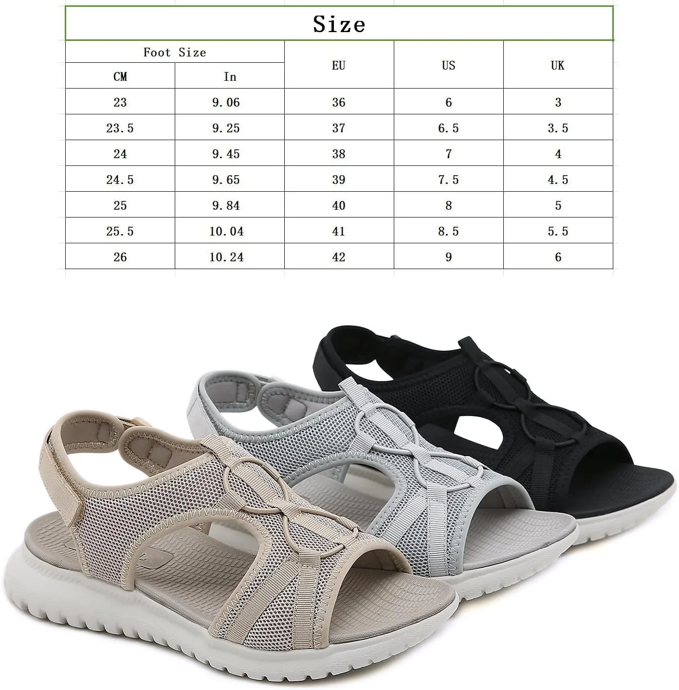 Womens Comfort Sport Walking Sandals LightWeight Outdoor Hiking Sandals Summer Fashion Beach Shoes Slippers