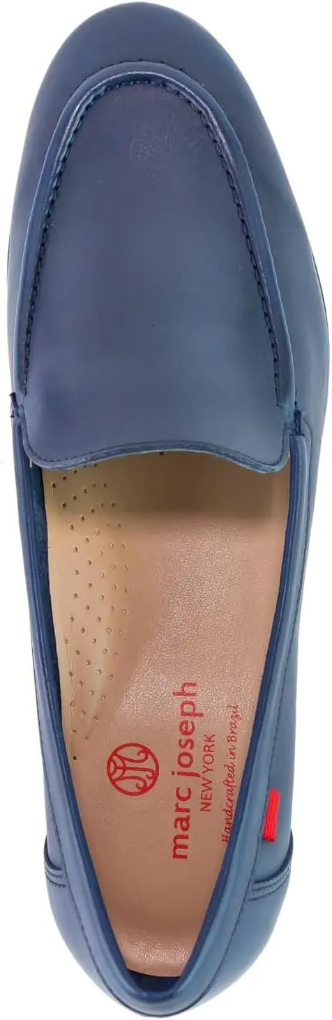 Womens Genuine Leather Casual Comfort Slip on Dress Loafer