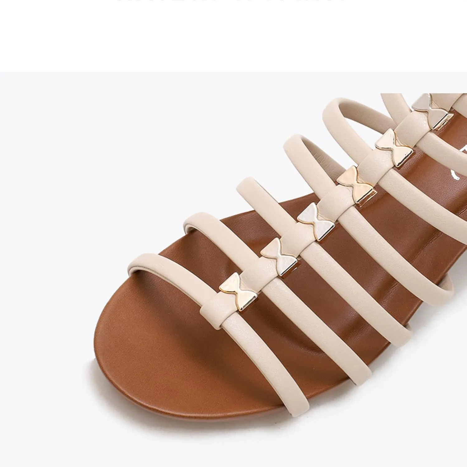 Womens Gladiator Sandals Comfortable Ankle Zipper Open Toe Sandals Hollow Out Breathable Non Slip Shoes Platform Wedge Heels 2025 Trendy Sandal Dressy Summer Vacation Office Work Wear Wide Width