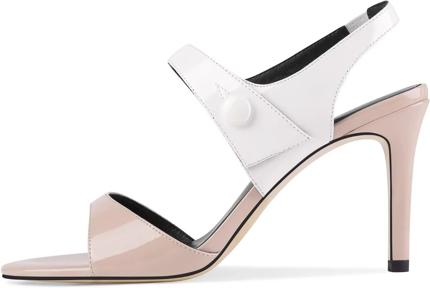 Women's High Heel Sandals Slingback Pumps Open Toe Comfortable Strappy Heels Parties Weddings Heeled Sandals