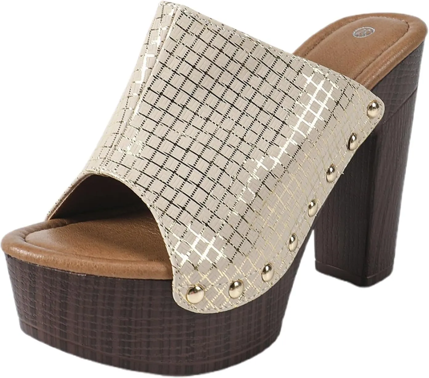 Women's High Heel Slippers Open Toe Sandals Casual Wear Vacation Summer Spring Comfortable Slippers Women for Home