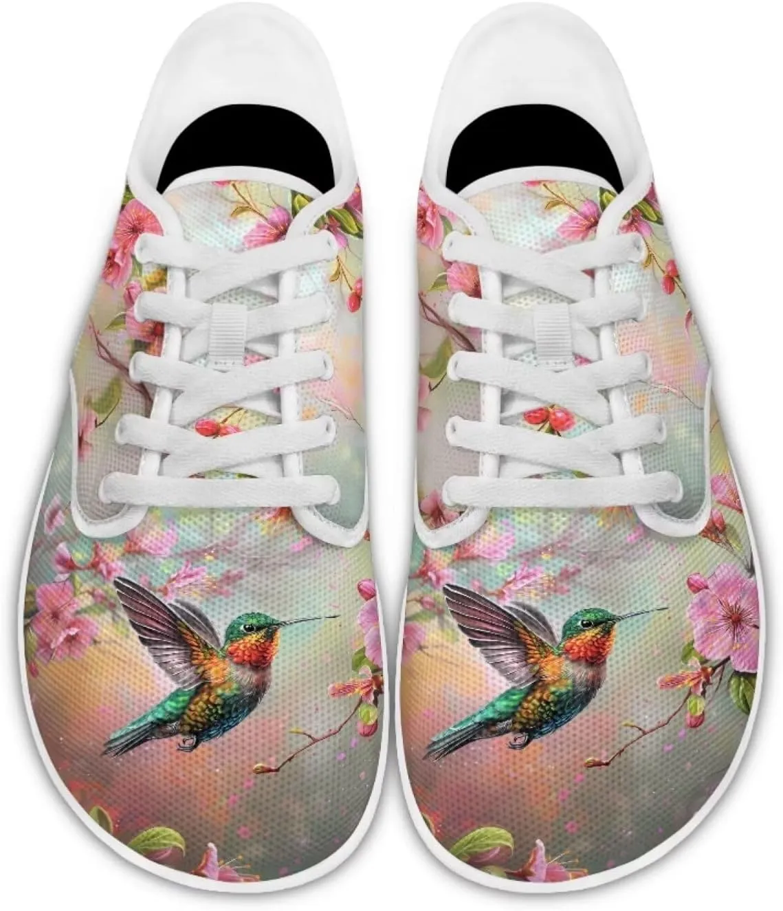 Women's Hummingbird Running Sneaker Leisure Dance Shoes Business Loafers Flats Walking Sneakers
