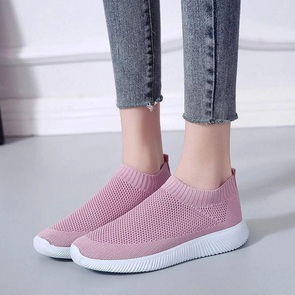 Womens Ladies Walking Running Shoes Slip On Lightweight Mens Tennis Shoes Wide Men's Casual Dress Shoes Women Shoes Sneakers Black Tennis Shoe Loafers Dress Shoe