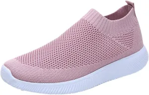 Womens Ladies Walking Running Shoes Slip On Lightweight Mens Tennis Shoes Wide Men's Casual Dress Shoes Women Shoes Sneakers Black Tennis Shoe Loafers Dress Shoe