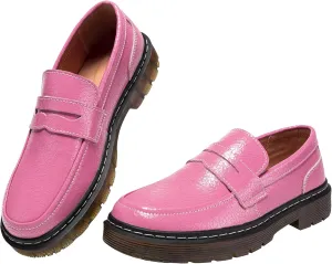Women's Loafers Classic Penny Loafers for Women Fashion Driving Moccasins Women