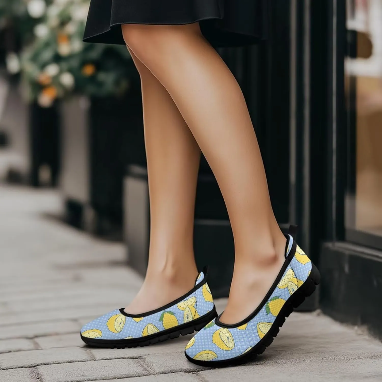 Womens Loafers Shoes Platform Spring Flats Shoes Comfortable Slip On Casual Dress Shoes, Size 6-10