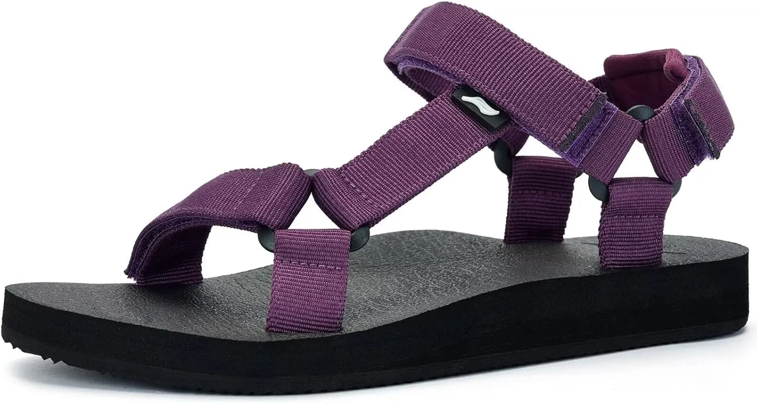 Women's Original Sport Sandals Hiking Sandals with Arch Support Yoga Mat Insole Light Weight Outdoor Water Shoes