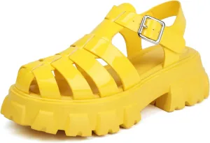Women's Platform Sandals Wide Chunky Sandals Lug Sole Fisherman Summer Sandals