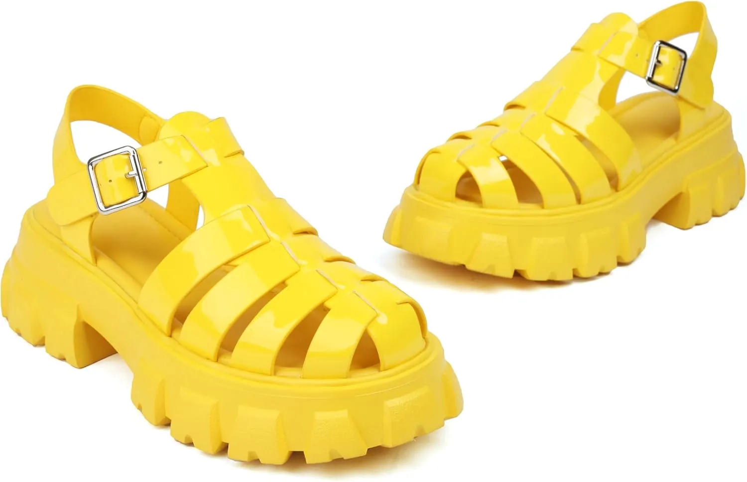 Women's Platform Sandals Wide Chunky Sandals Lug Sole Fisherman Summer Sandals