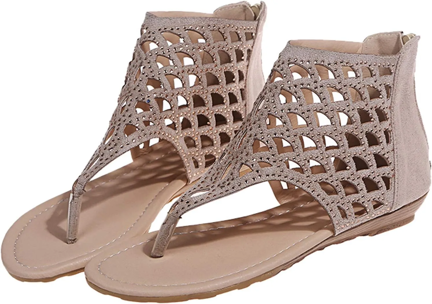 Womens Platform Wedge Sandals Dressy Summer Shoes Comfortable Ankle Strap Open Toe Boho Espadrille Slides for Casual Beach Walking Outdoor Activities Orthopedic Shoes for Women