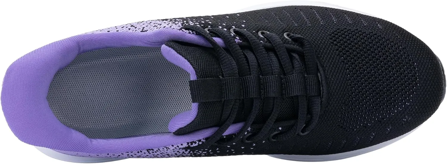 Womens Running Shoes Air Tennis Sneakers Slip On Athletic Shoes for Walking Gym Fitness