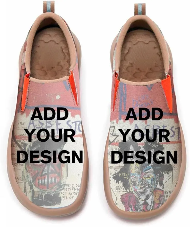 Women's Slip On Sneakers Casual Loafers Art Painted Comfort Soft Walking Shoes