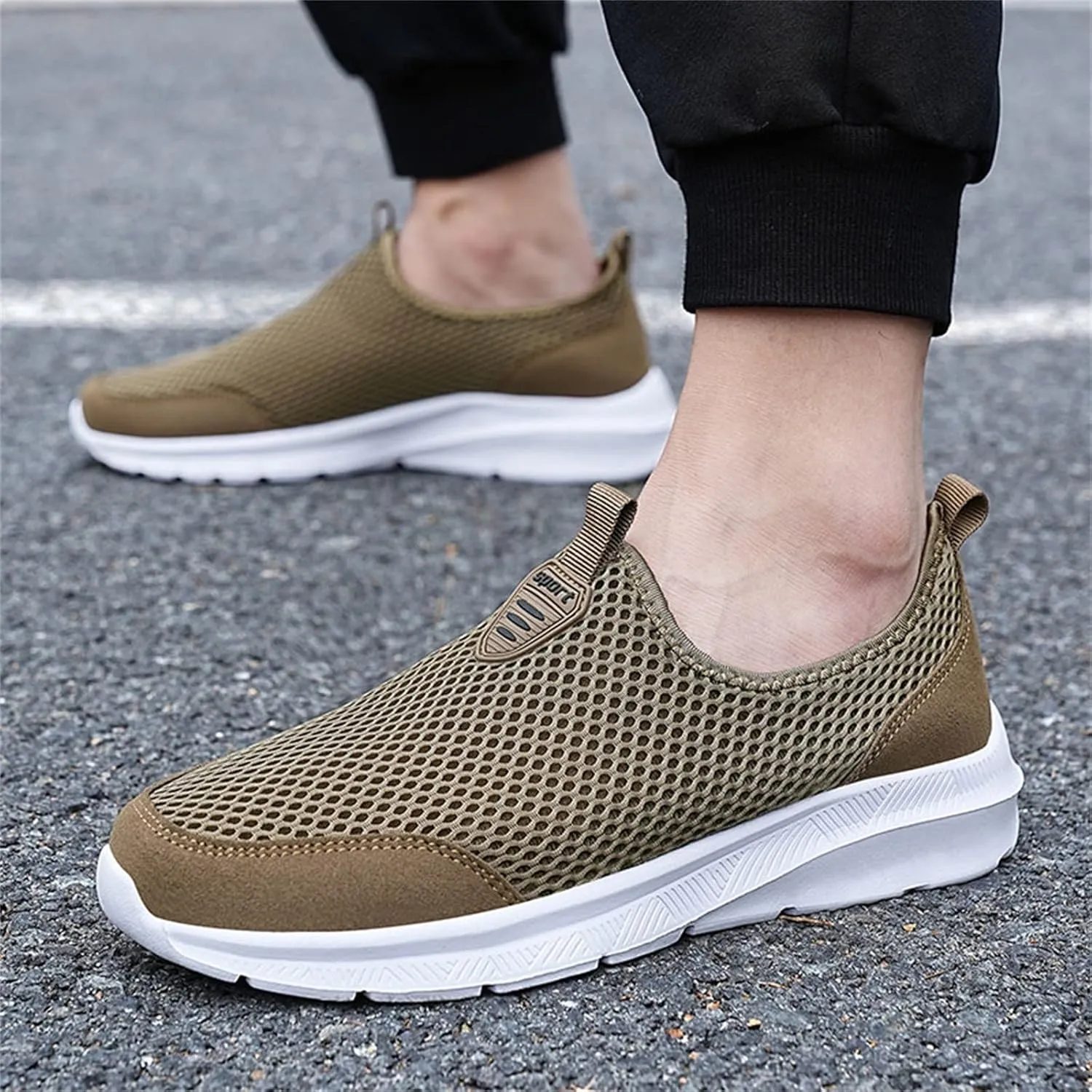 Womens Slip On Sneakers Women Walking Tennis Shoes Non Slip Work Shoes Women Winter Black Casual Shoes Men Shoes Sneakers Platform Tennis Shoe Casual Loafers