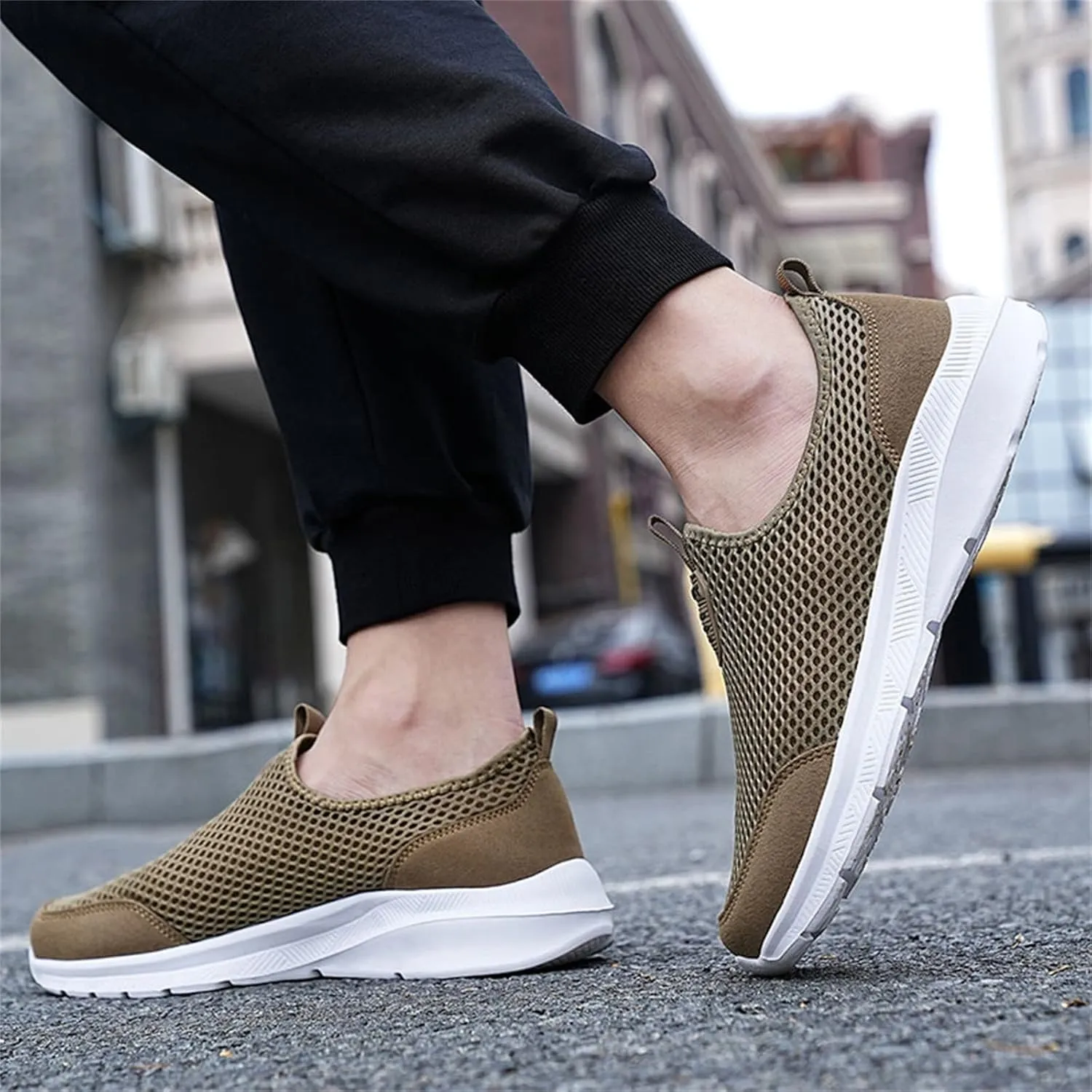Womens Slip On Sneakers Women Walking Tennis Shoes Non Slip Work Shoes Women Winter Black Casual Shoes Men Shoes Sneakers Platform Tennis Shoe Casual Loafers