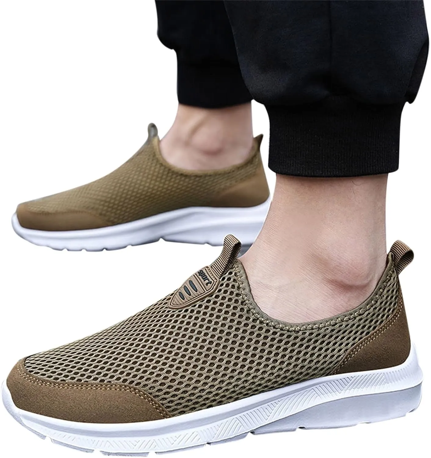 Womens Slip On Sneakers Women Walking Tennis Shoes Non Slip Work Shoes Women Winter Black Casual Shoes Men Shoes Sneakers Platform Tennis Shoe Casual Loafers