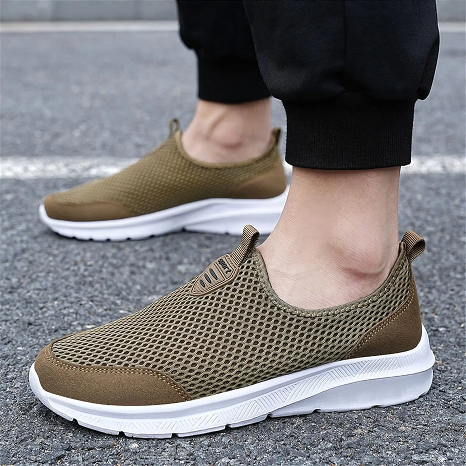 Womens Slip On Sneakers Women Walking Tennis Shoes Non Slip Work Shoes Women Winter Black Casual Shoes Men Shoes Sneakers Platform Tennis Shoe Casual Loafers