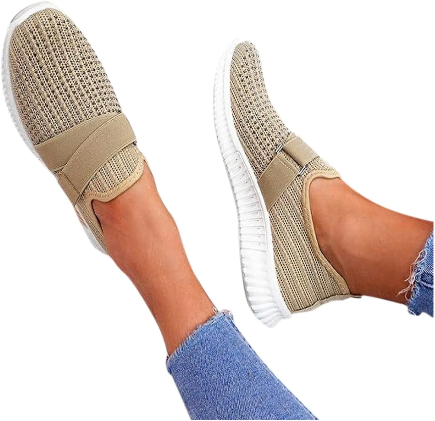 Womens Slip On Sneakers Women Walking Tennis Shoes Tennis Shoes Men Sports Casual Shoes Trendy White Platform Sneakers Slip On Tennis Shoe Trainers Shoe