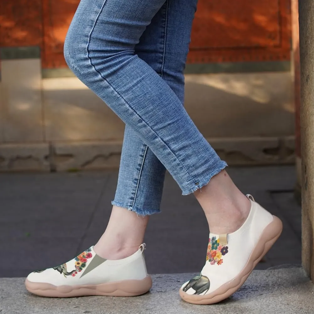 Women's Ultra Lightweight Travel Loafers Comfort Slip On Footwear All Day Long Casual Walking Shoes