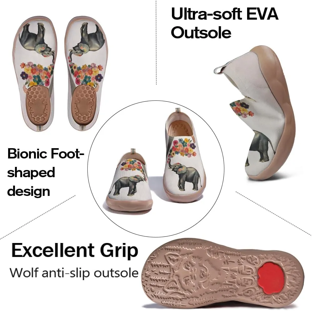 Women's Ultra Lightweight Travel Loafers Comfort Slip On Footwear All Day Long Casual Walking Shoes