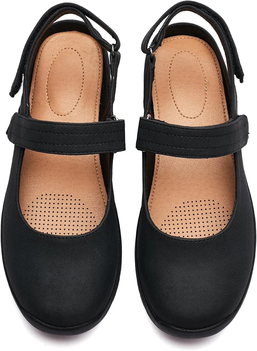 Women's Wide Loafers Shoes Casual Slide Sandals Comfort Closed Toe Flat Sandals Ladies Mules & Clogs