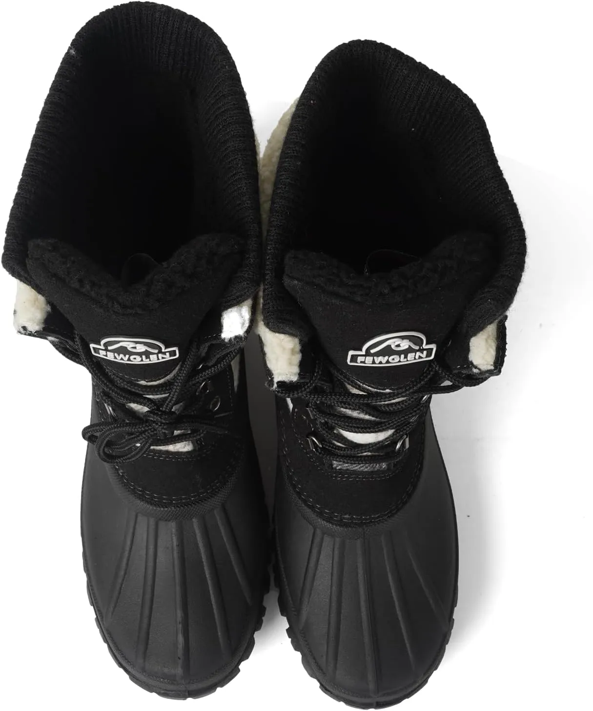 Womens Winter Snow Boots Waterproof Insulated Shell Duck Boots For Women Warm Boots Cold Weather