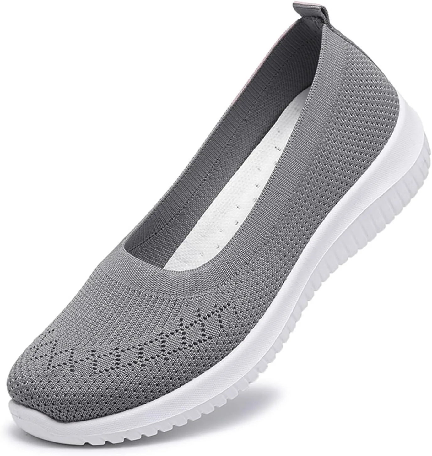 Womens Woven Orthopedic Breathable Soft Shoes Go Walking Women’s Breathable Walking Shoes Slip On Mesh Knitted Flats Gym Sneakers Lightweight Casual Easy Shoe Arch Support Orthopedic Flat Footwear