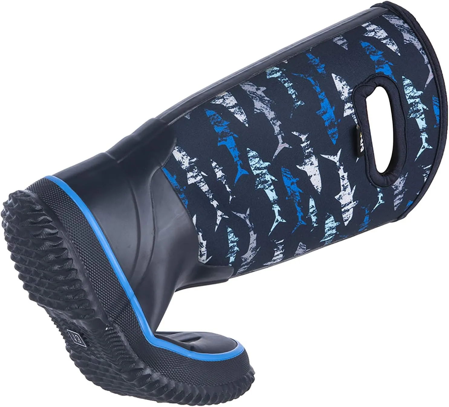WTW Kids Rubber Rain Boots - Neoprene Insulated 100% Waterproof Mid Calf Mud Boots for Boys and Girls Winter Snow Boots