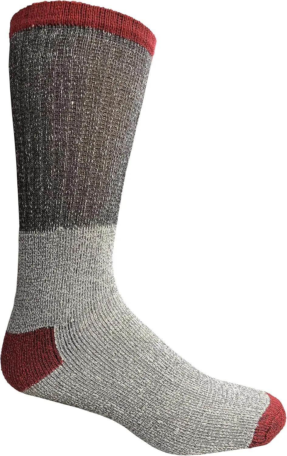 Yacht & Smith 48 Mens & Womens Cotton Thermal Crew Socks, Cold Weather Boot Sock Shoe Size 8-12