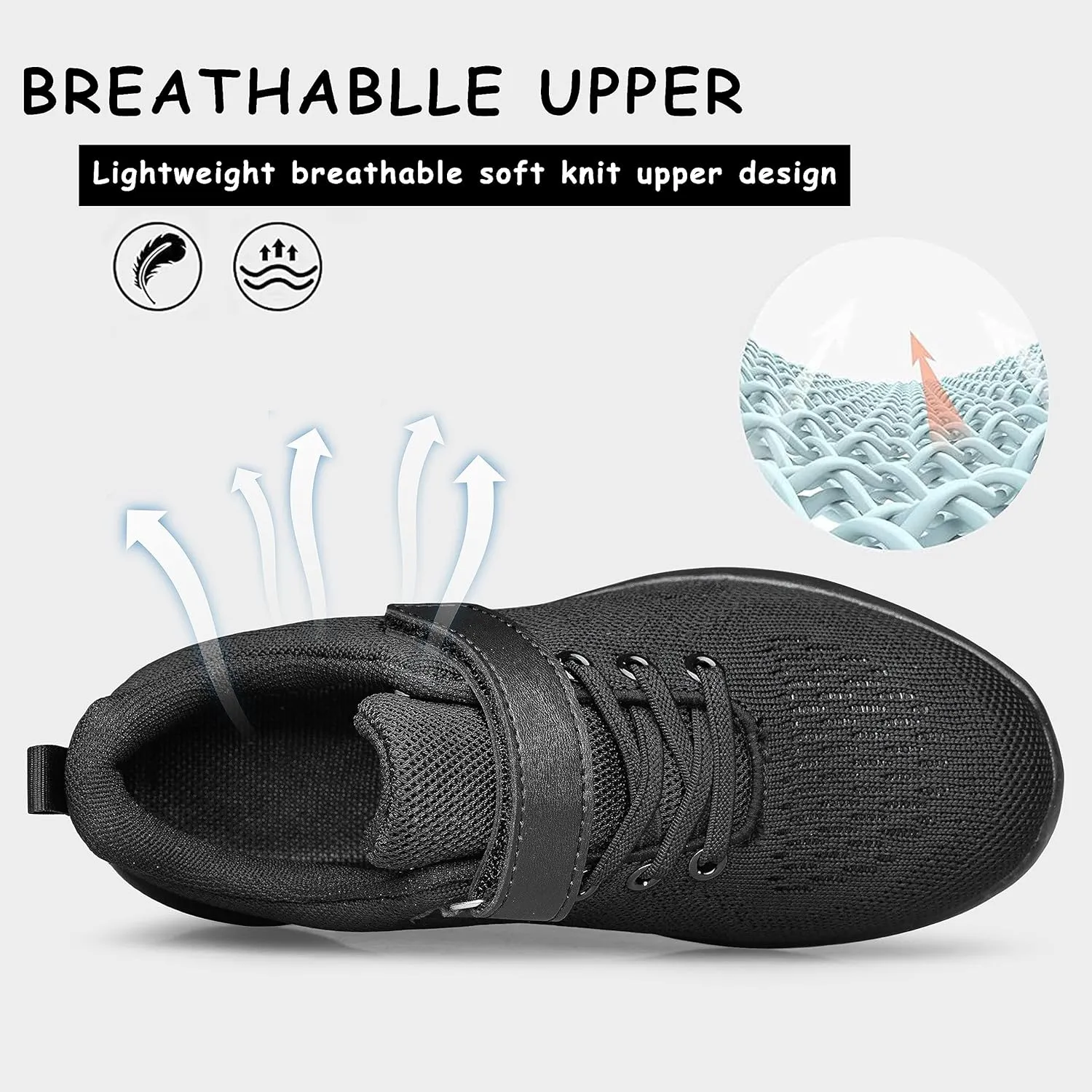 YHOON Boys Girls Shoes Kids Sneakers Breathable Athletic Running Tennis Shoes for Toddler/Little Kid/Big Kid