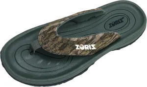 ZORIZ Mossy Oak Golf Sandals for Women and Men, Thong Flip Flops With Removable Spikes, Golf Footwear With Deeper Heel Cup and Higher Sidewalls for Comfort